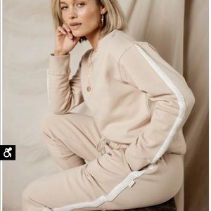 Bohme sweatpants and pullover set